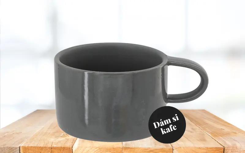 Šálek makronka Pro hlupáka každý hloupý