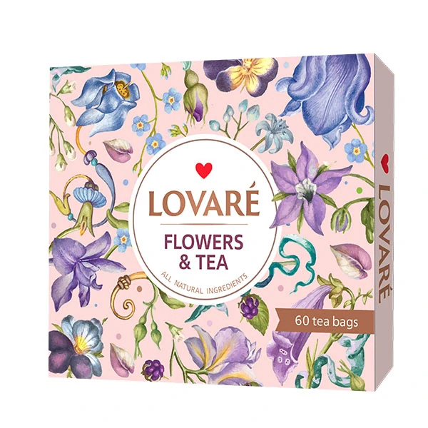 Lovaré Portfolio Flowers & Tea Collection, sada čajů (60 sáčků)