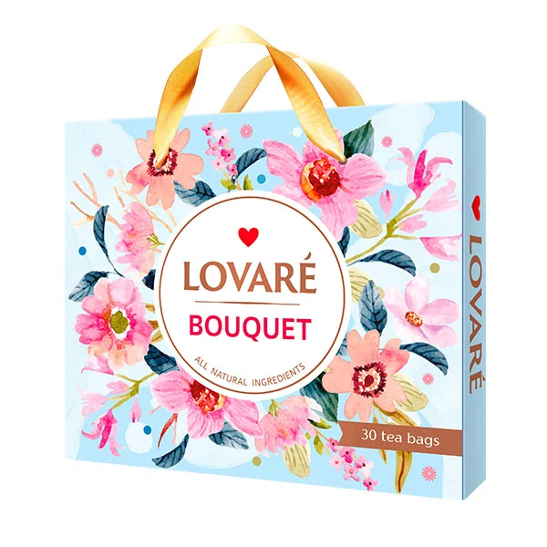 Lovaré Bouquet, kolekce čajů (30 sáčků)