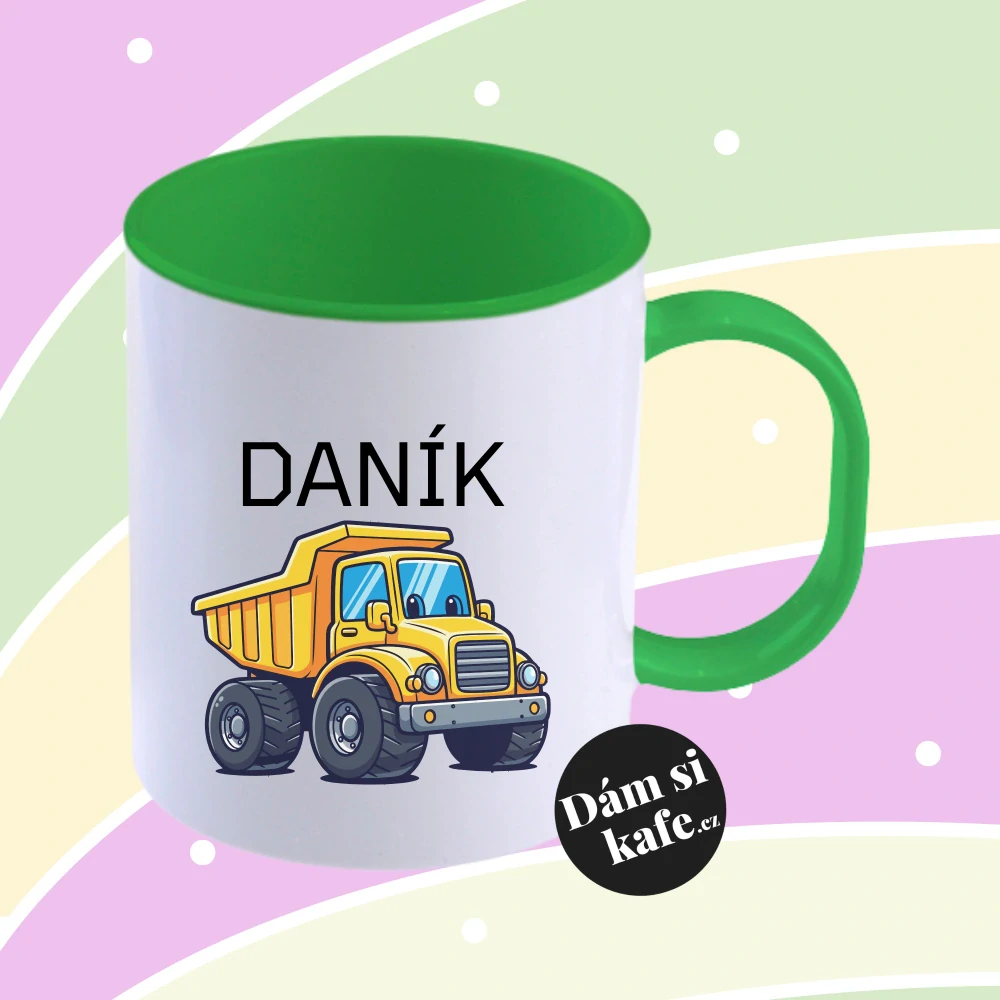 Plastový hrnek Sklápěč