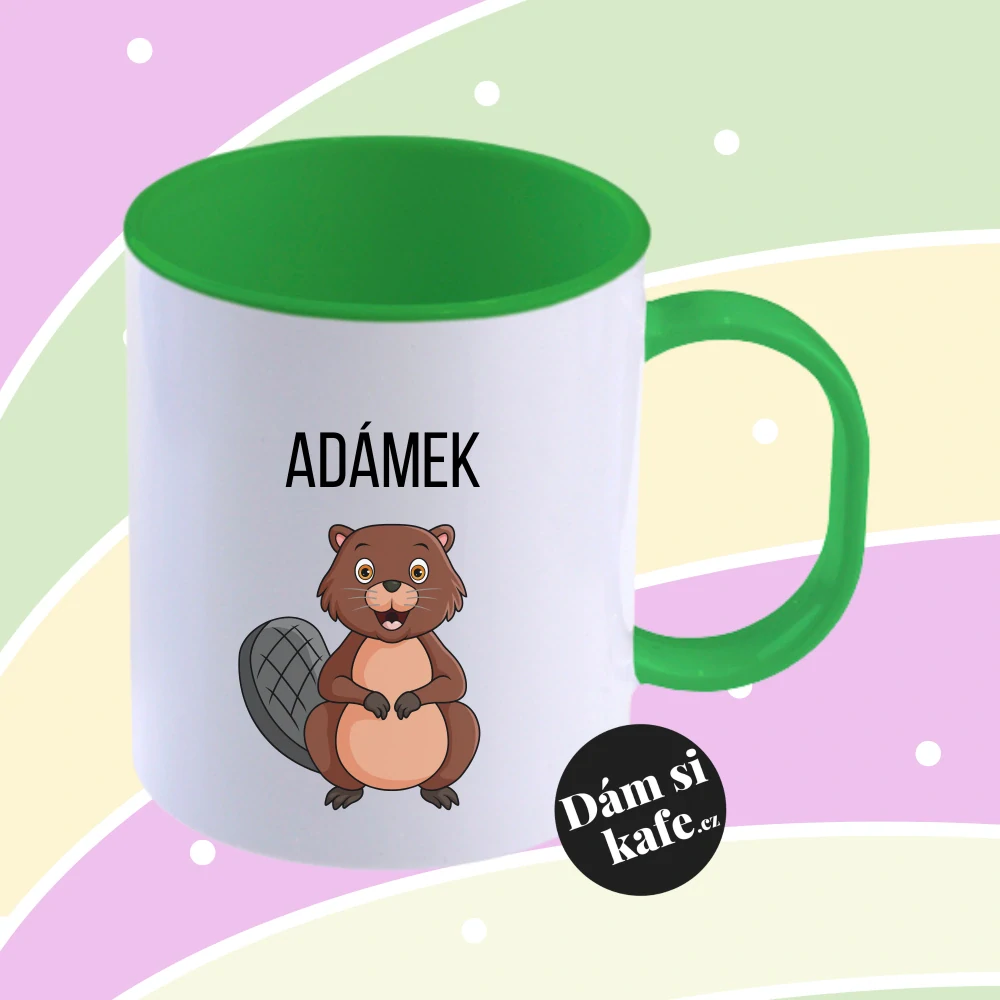 Plastový hrnek Bobr
