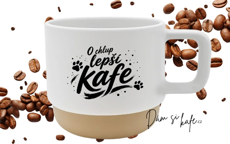 Keramický hrnek Barista – O chlup lepší kafe