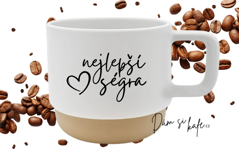 Keramický hrnek Barista – Nejlepší ségra