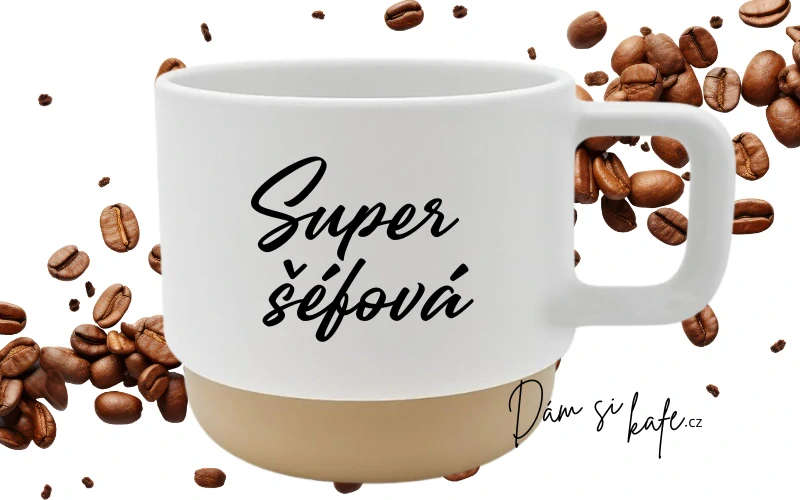 Keramický hrnek Barista – Super šéfová