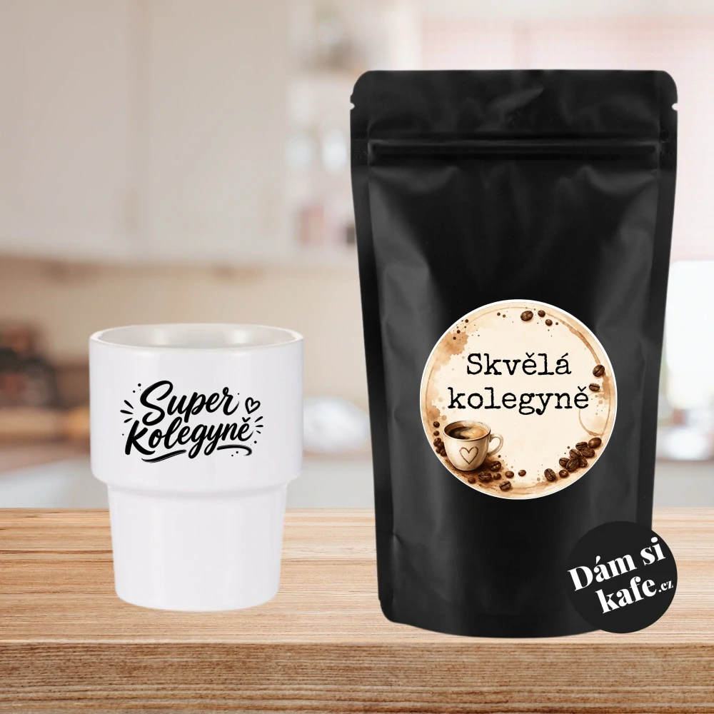 Dám si kafe – Zrnková káva „Skvělá kolegyně“ Irská káva 60g