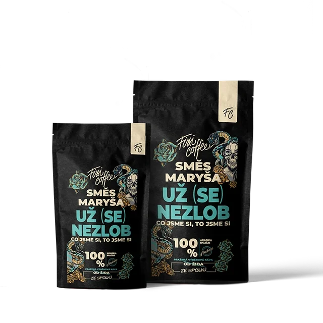 ☕ Dárková káva Káva Maryša – Už (se) nezlob (100% výběrová Arabica) Fixi Coffee