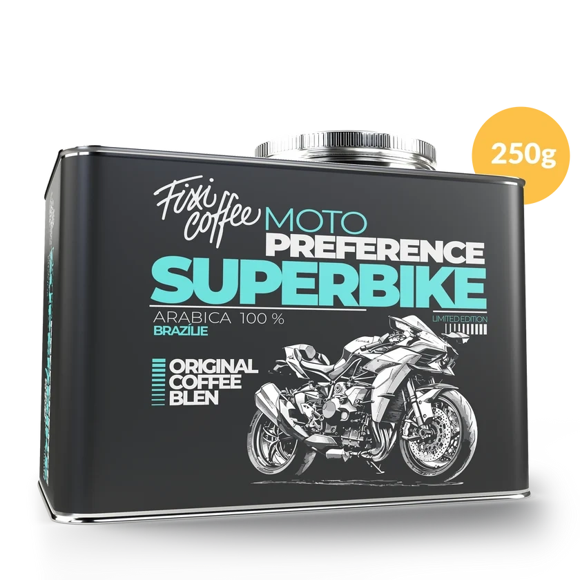 ☕ Dárková káva Motokafe – Superbike (100% výběrová Arabica) Fixi Coffee