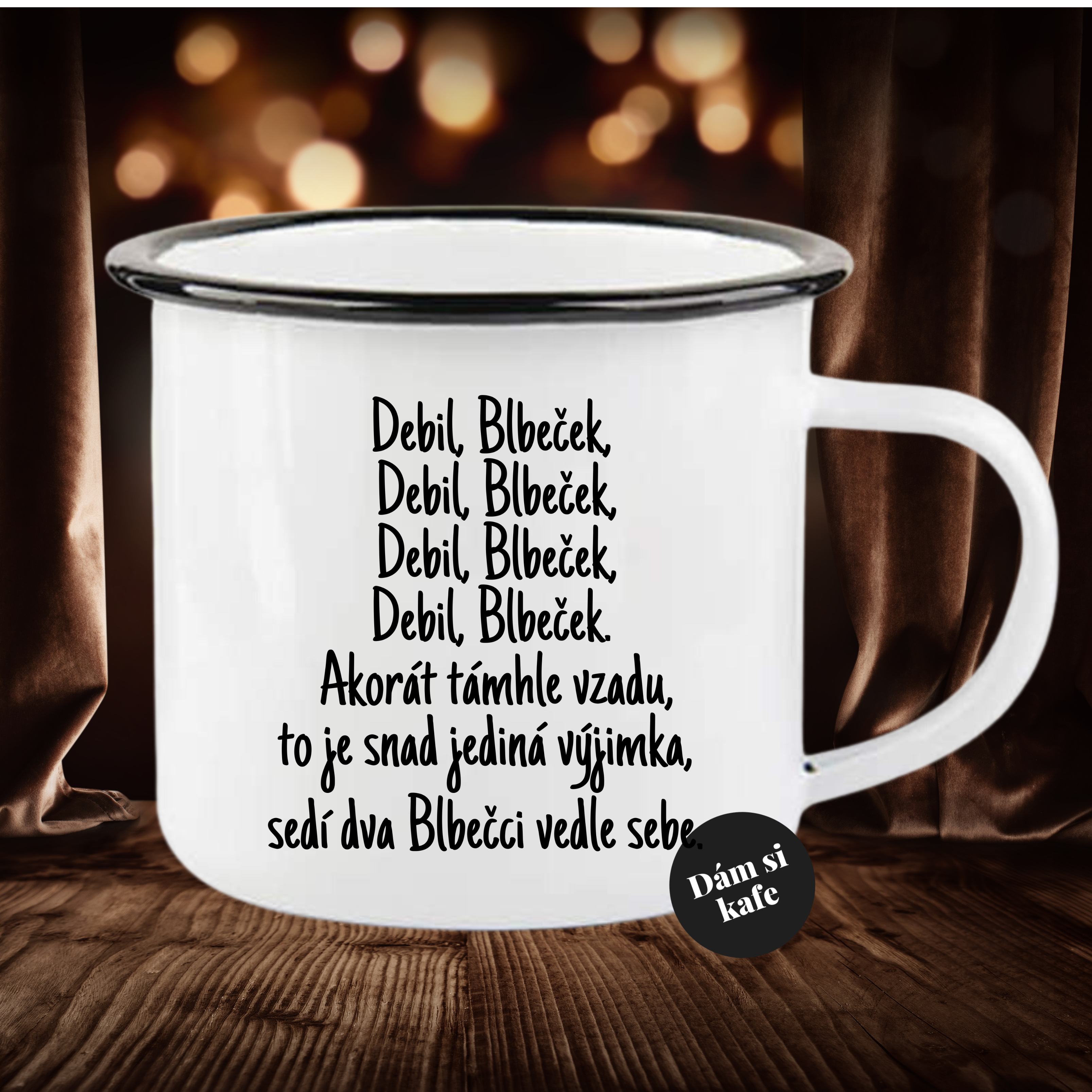 Cimrmanovský Plecháček Debil, blbeček
