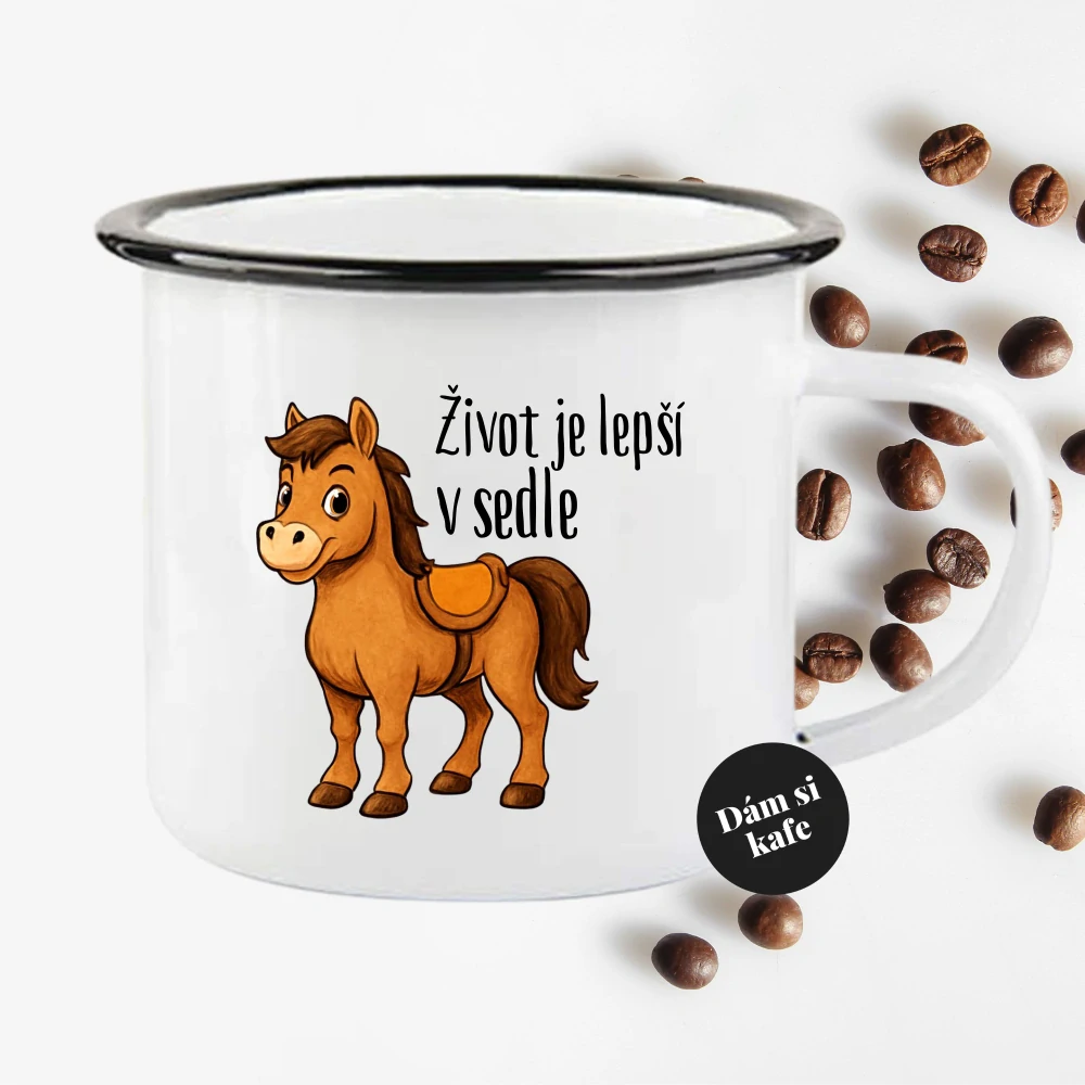 Plecháček Život je lepší v sedle