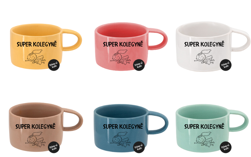 Šálek makronka Super kolegyně