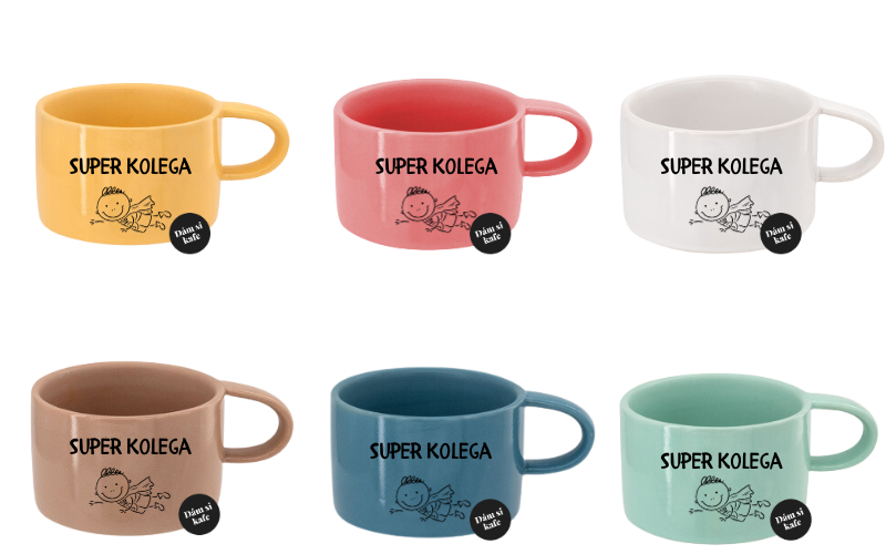 Šálek makronka Super kolega