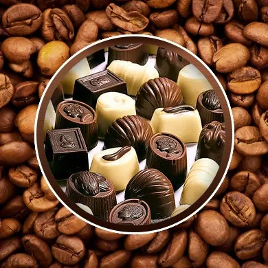BELGICKÉ PRALINKY ochucená zrnková káva Manu