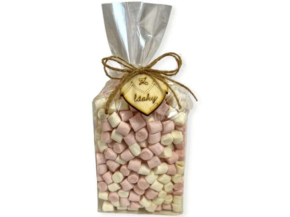 Mini marshmallows 150g v celofánku Z LÁSKY