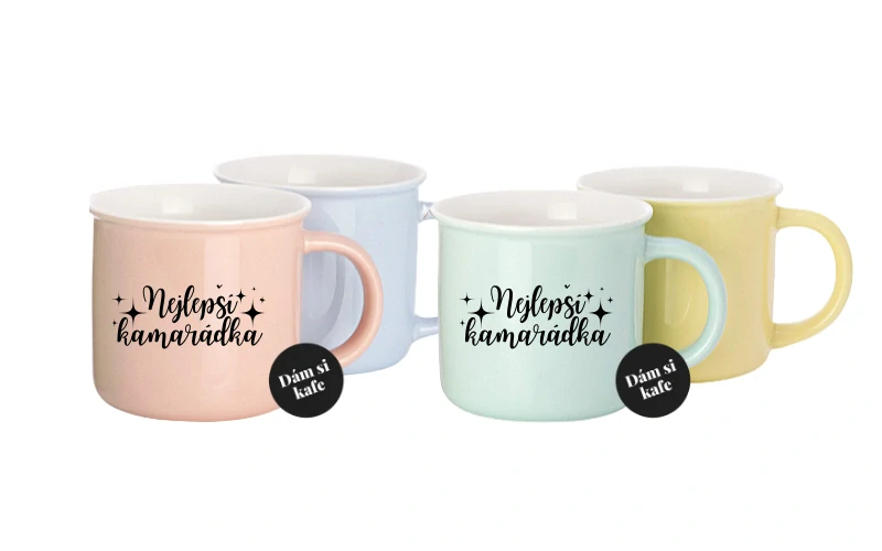 Barevný hrnek Nejlepší kamarádka