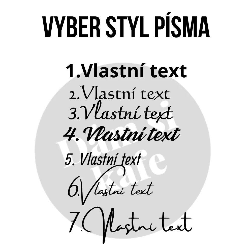 Keramický hrnek s dřevěným uchem a víčkem s vlastním textem