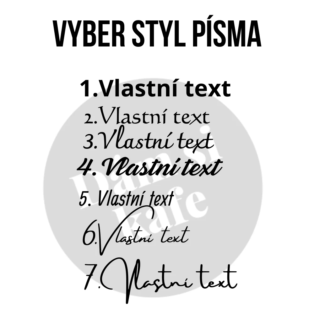 Růžový hrnek s velkým uchem – vlastní motiv