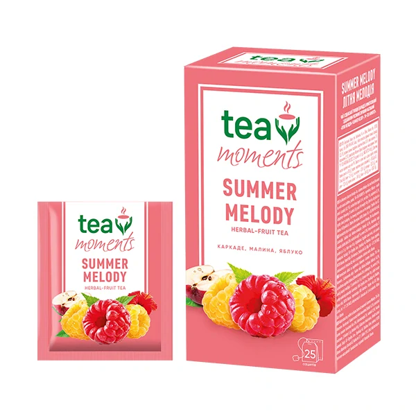 Tea Moments Summer Melody 40g (25 sáčků, ovocno-bylinný čaj)