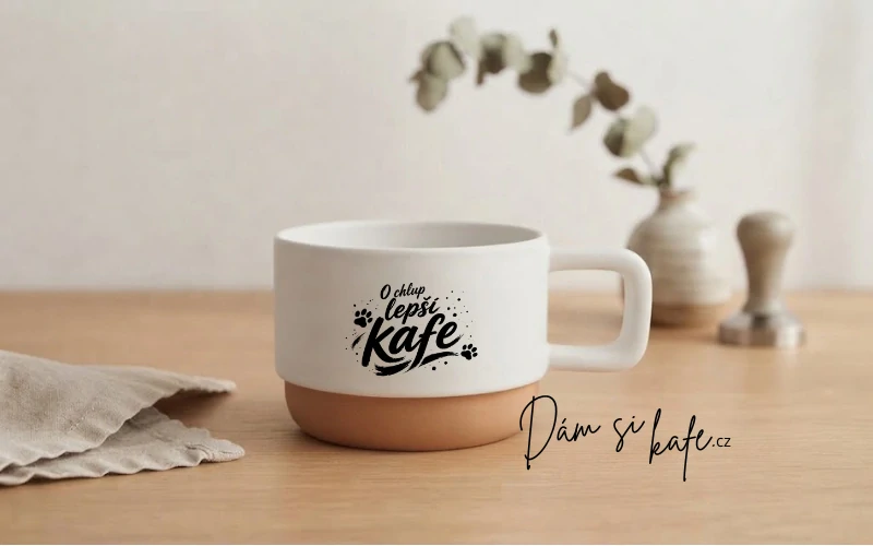 Keramický hrnek Barista – O chlup lepší kafe