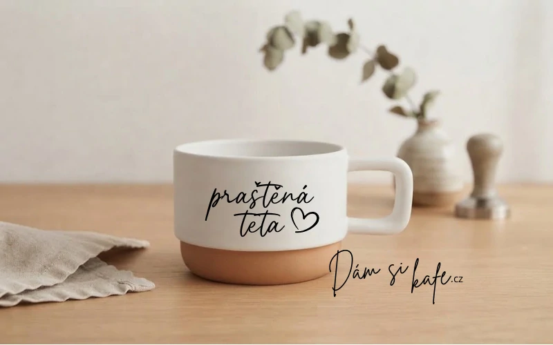 Keramický hrnek Barista – Praštěná teta