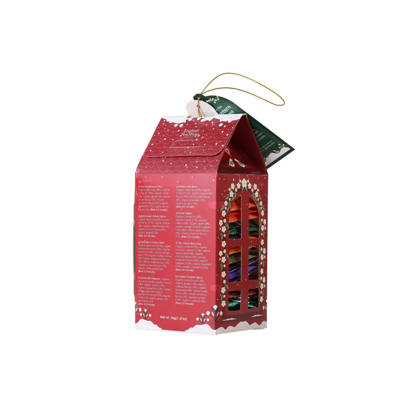 ETS Čajový dům U Lucerny, adventní kalendář 24 sáčků, Bio, English Tea Shop