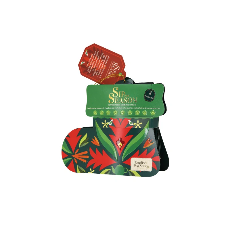 ETS Čajová Punčoška Zelená, 8 sáčků, Bio, English Tea Shop