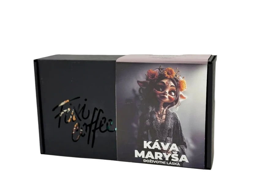 ☕ Dárková degustační sada Káva Maryša – V trojce a podruhé (3× 150 g v plechových dózách) Fixi Coffee