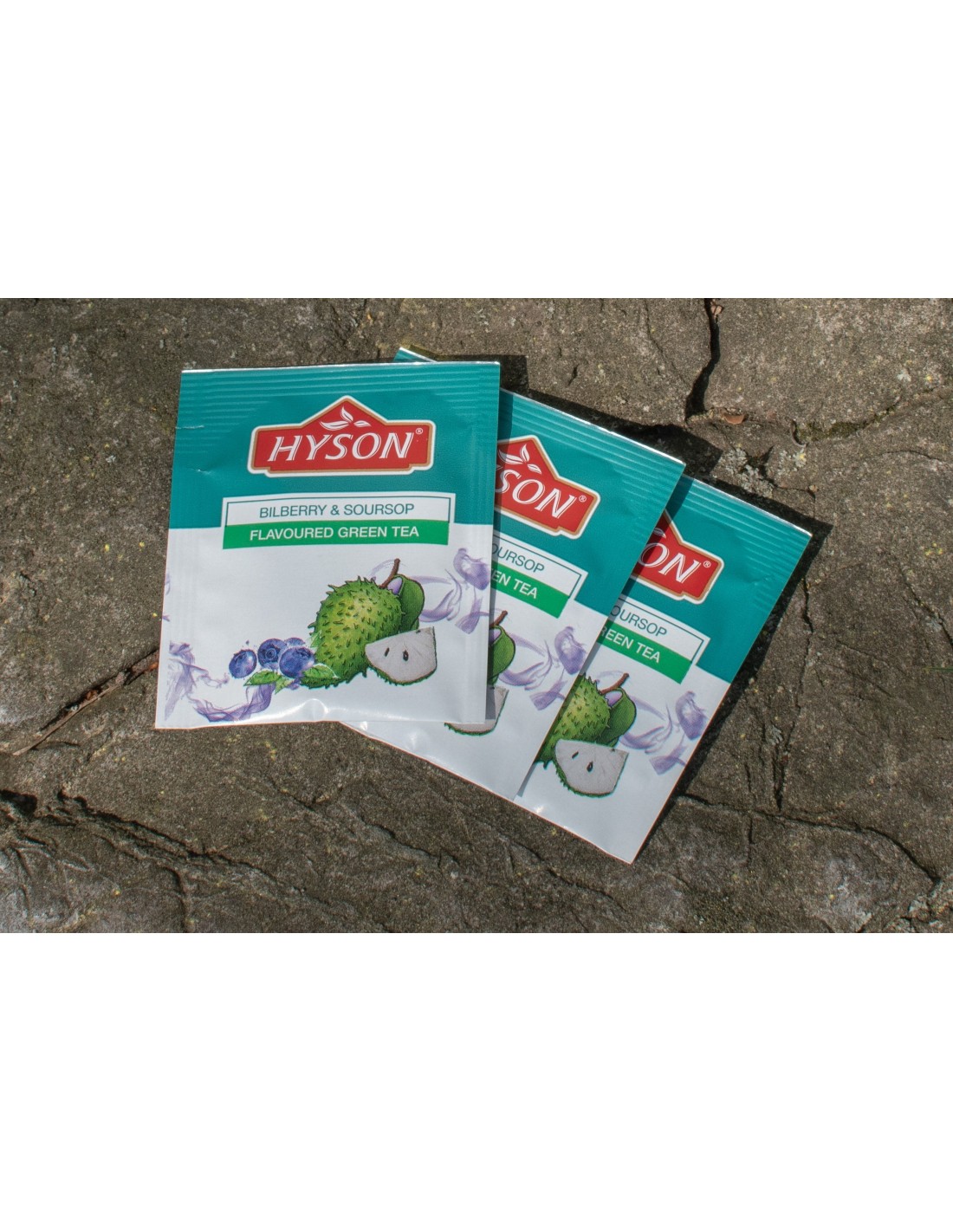 Hyson Bilberry & Soursop, zelený šaj (20 sáčků)