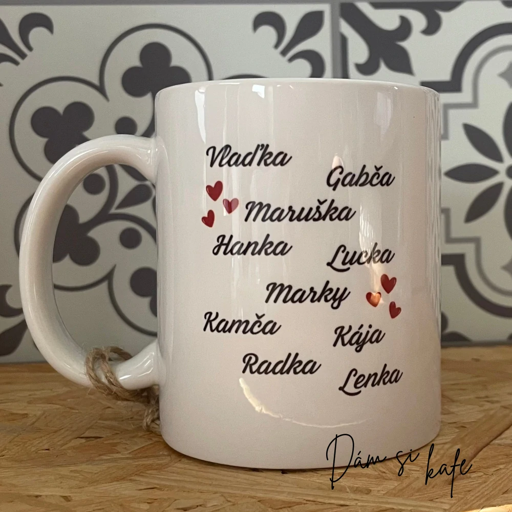 Keramický hrnek s vlastním potiskem – Originální dárek na míru ☕