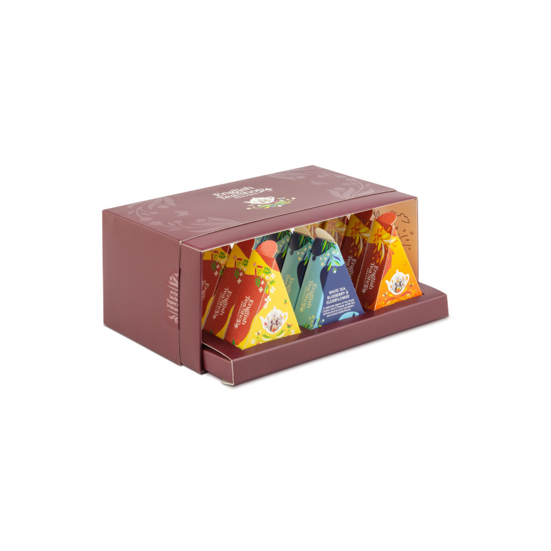 ETS 12 pyramidek syp. čajů, Wellness, bio