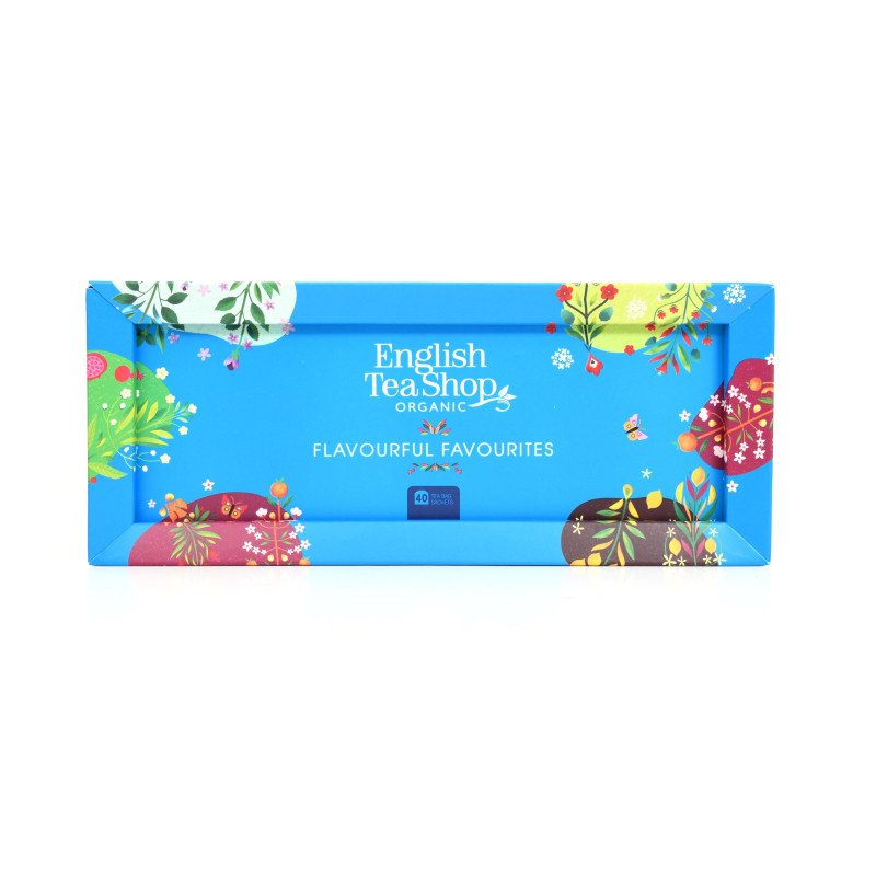 ETS Favoriti plné chuti, 40 sáčků, 5 příchutí, bio