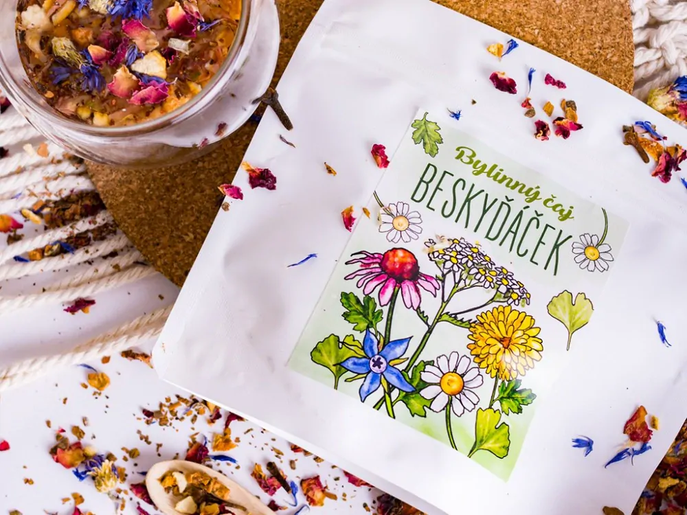 BESKYĎÁČEK - SYPANÝ BYLINNÝ ČAJ