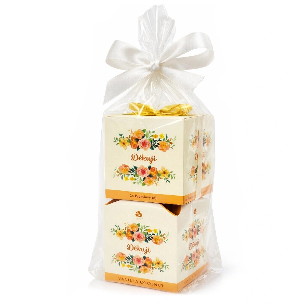 ARÔME Dárkový zelený čaj Děkuji 20g (heřmánek, citronela, borůvky a bez)