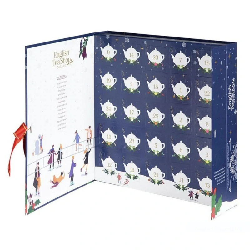 ETS Advent kalendář Vánoční noc, 25 pyramidek sypaných čajů