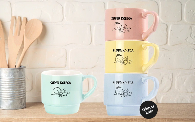 Stohovatelný hrnek Super kolega
