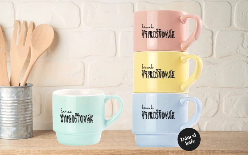 Stohovatelný hrnek Vyprošťovák