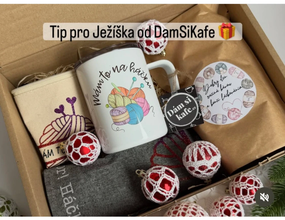 Dárková sada Krampolinka 2025 Mám to na háčku