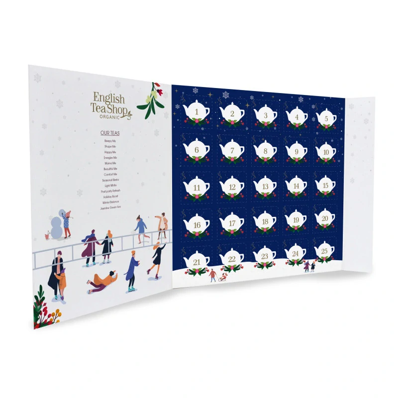 ETS Advent kalendář Vánoční noc, 25 pyramidek sypaných čajů