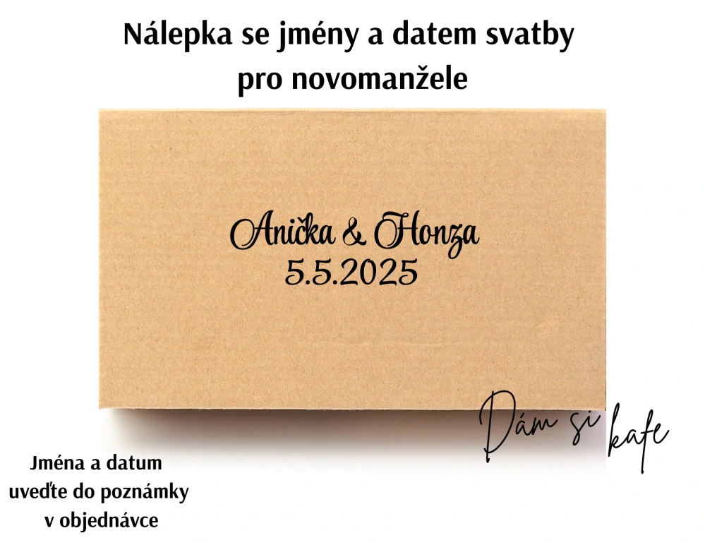 Sada pro novomanžele v dárkovém balení