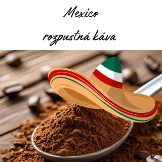 Mexico rozpustná káva - káva z pražírny