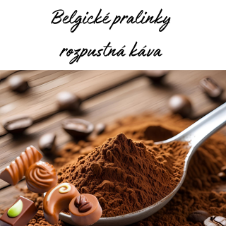 Belgické pralinky rozpustná káva - káva z pražírny