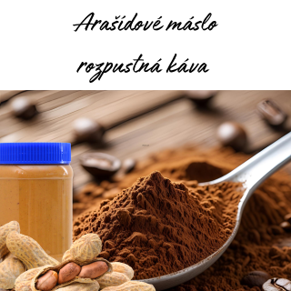 Arašídové máslo rozpustná káva - káva z pražírny