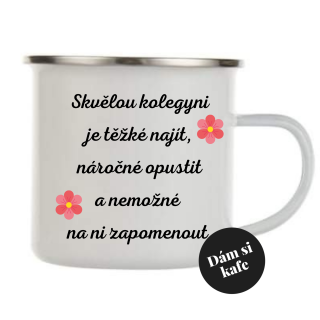 Plecháček pro kolegyni kytičky