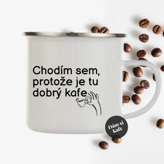 Plecháček Chodím sem, protože je tu dobrý kafe