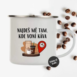 Plecháček Najdeš mě tam, kde voní káva