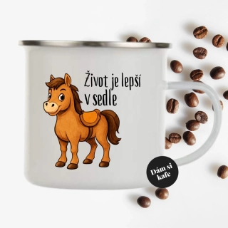 Plecháček Život je lepší v sedle