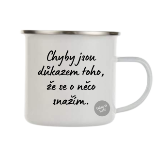 Plecháček Chyby jsou důkazem toho, že se o něco snažím