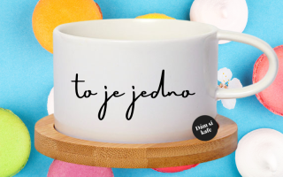 Šálek makronka to je jedno