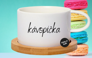 Šálek makronka Kávopička