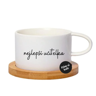 Šálek makronka nejlepší učitelka