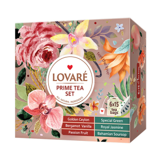 Lovaré Prime Tea Set (90 sáčků)